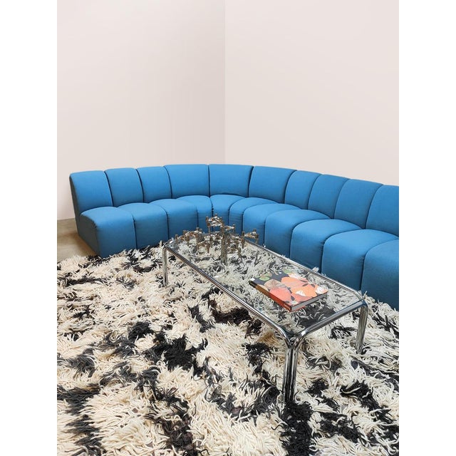 1970s Vintage Dutch Mississippi Modular Sofa by Pierre Paulin for Artifort, 1970s, Set of 15 For Sale - Image 5 of 15