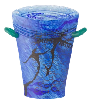 Kjell Engman Kosta Boda Limited Edition Glass Vase Sculpture