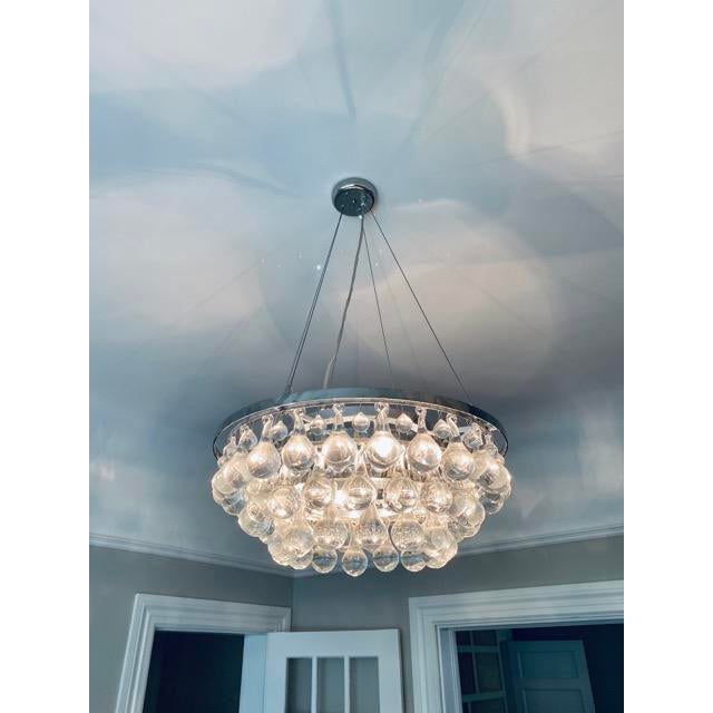 Silver Contemporary Ochre Arctic Pear Chandelier Round For Sale - Image 8 of 10