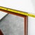 Mid Century Danish Modern Mirror Wall Hanging Entry Way Solid Teak Rectangular For Sale - Image 9 of 10