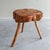Brutalist Vintage French Elm Wood Trunk Side Table, 1960s For Sale - Image 3 of 18