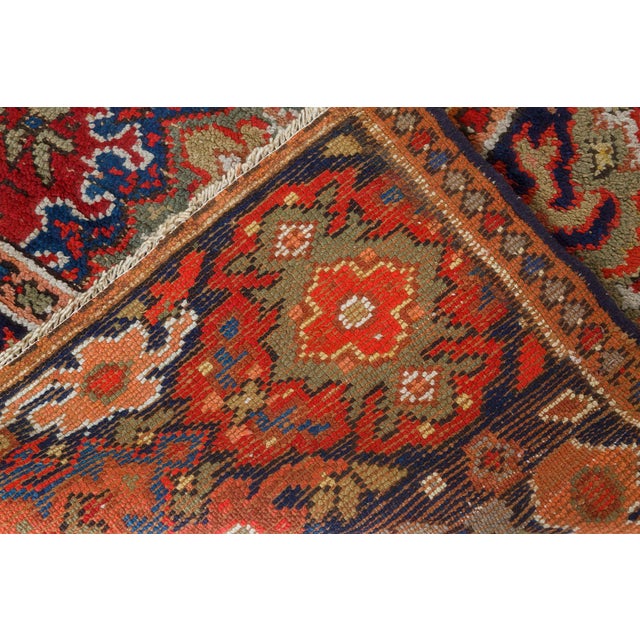 English 1920s English Axminster Botanical Rug For Sale - Image 3 of 8