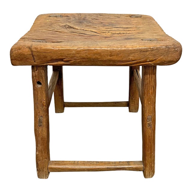 20th Century Provincial Chinese Stool or Side Table For Sale