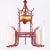 1930s 1930s Art Deco Pagoda Form Chinoiserie Chandelier For Sale - Image 5 of 9