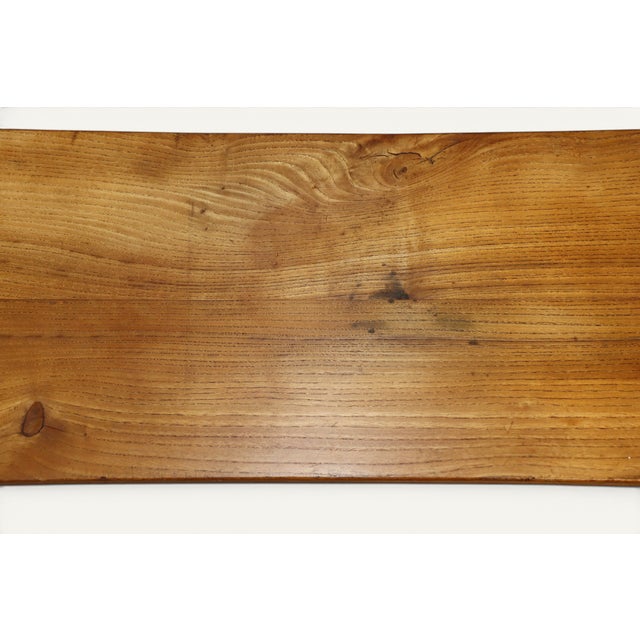 S09 Bench in Elm by Pierre Chapo, 1970s For Sale - Image 15 of 18