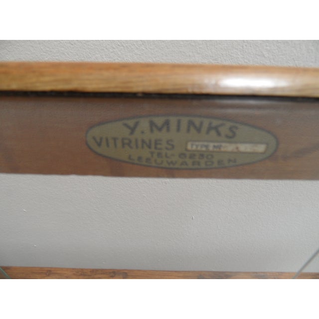 Vintage Dutch Bakery Display Cabinet, 1930s For Sale - Image 6 of 17