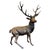 Bronze Twelve-Point Stag Garden Sculpture For Sale - Image 4 of 18
