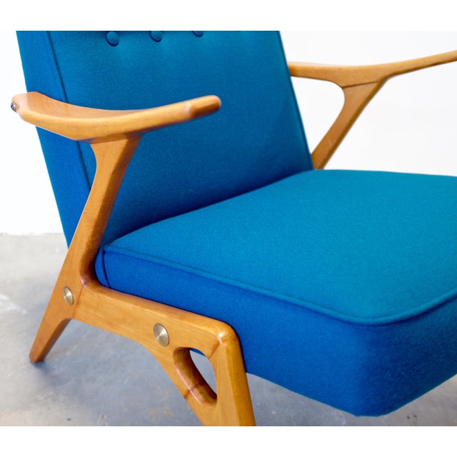1960s Swedish Teak Armchair Attributed to Inge Andersson for Bröderna Andersson For Sale - Image 9 of 11