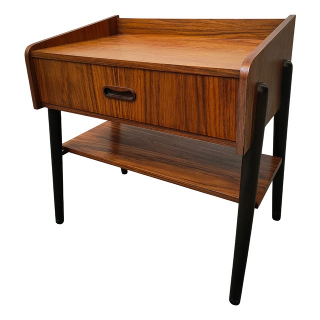 Mid-Century Modern Rosewood Nightstand, 1970 For Sale