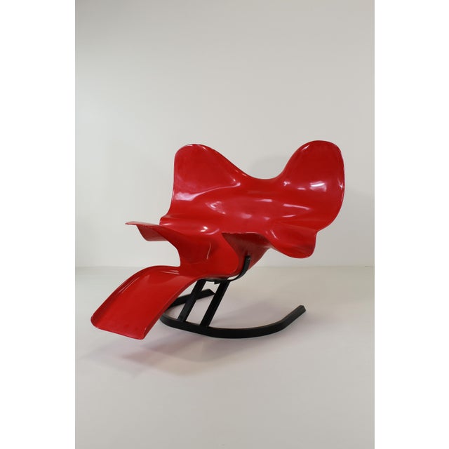 Red Elephant Lounge Chair by Bernard Rancillac, 1960s For Sale - Image 14 of 14