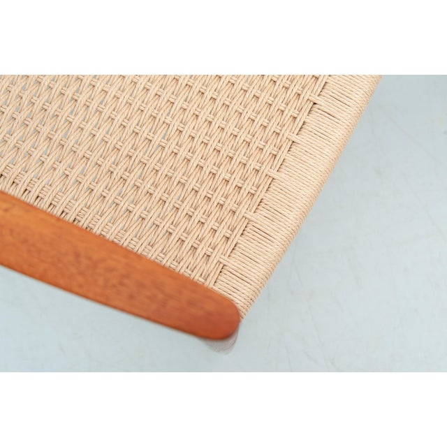 Beige Vintage Model 56 Teak Chairs by Niels Otto Møller for J. L. Møller Furniture Factory, 1950s, Set of 2 For Sale - Image 8 of 18