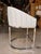 Contemporary Vanguard Furniture Light Blue and Silver Framed Counter Stool For Sale - Image 3 of 5
