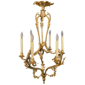 Gilt Bronze Chandelier