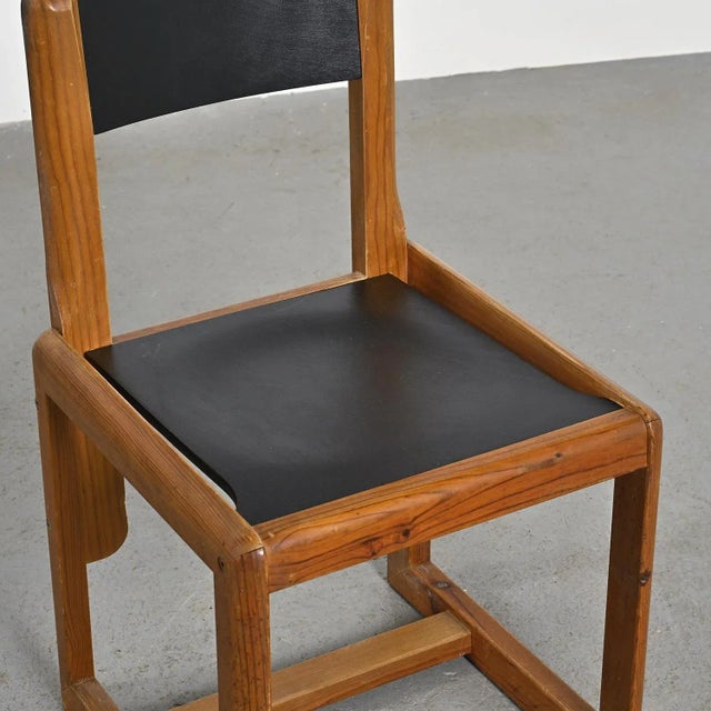 French Chairs by André Sornay, 1960, Set of 4 For Sale - Image 10 of 11