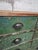 Industrial Green Wooden Drawer Cabinet For Sale - Image 5 of 10
