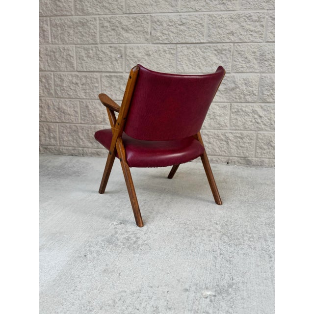 Circa 1950s Mid Century Modern Italian Armchair For Sale In Austin - Image 6 of 6