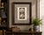 A beautifully presented 18th-century Italian copperplate engraving depicting two finely rendered classical architectural...