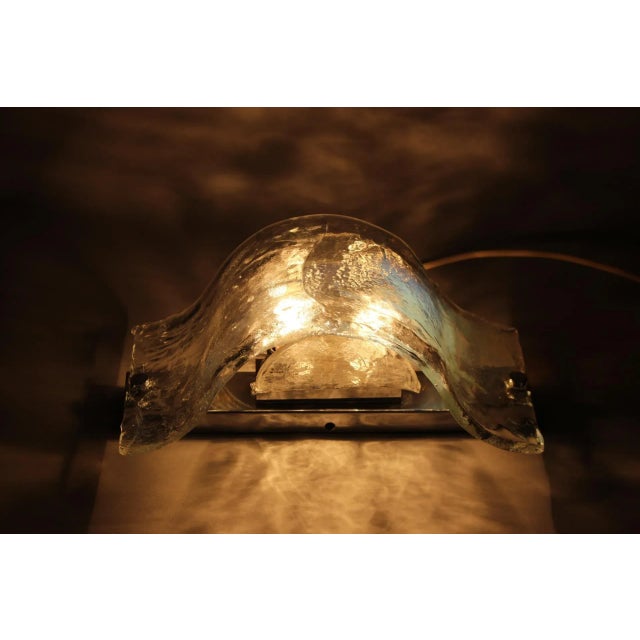 Murano Glass Wall Light, Italy, 1970s For Sale - Image 10 of 13