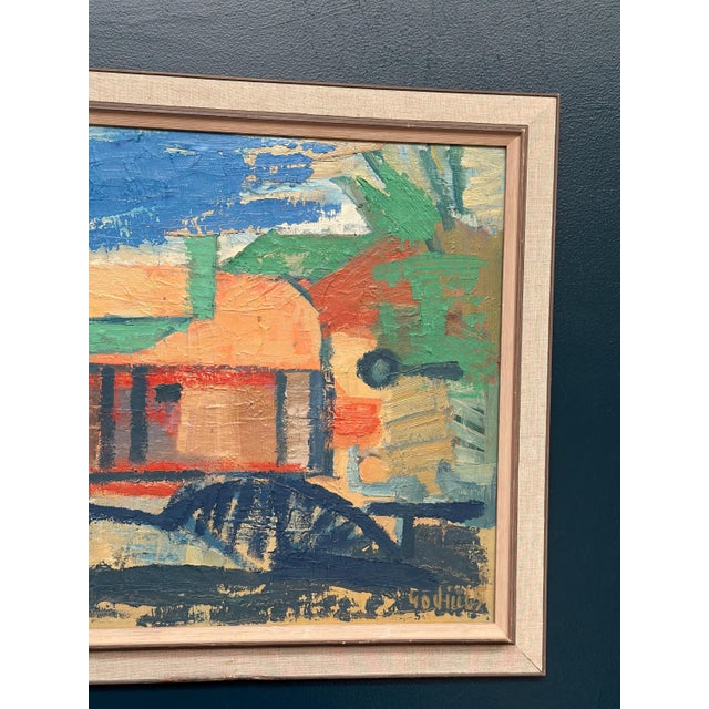 Ragnar Godin, Jämtland, 1965, Oil Painting on Panel, Framed For Sale - Image 4 of 18