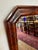 19th Century Large Crotch Mahogany Octagonal Empire Mirror For Sale In Philadelphia - Image 6 of 12