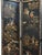 Antique Early 20th Century Chinese Hand-Painted Coromandel Gilded Screen For Sale - Image 4 of 17