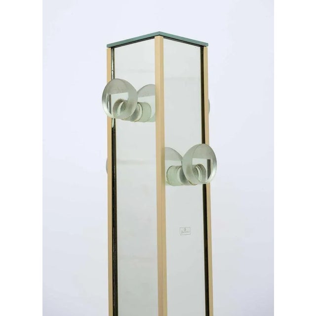 1970s Mid-Century Modern Mirror Hanger, Italy, 1970s For Sale - Image 5 of 8
