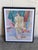 Tan Vintage Scandinavian Expressionist Female Nude Art Print Framed Wall Artwork For Sale - Image 8 of 8