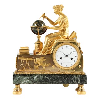 Astronomy Clock, France, 1825 For Sale