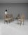 Mid 20th Century 20th Century French Bleached Oak Dining Chairs With Upholstered Seats, Set of 6 For Sale - Image 5 of 12