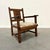 Dutch Hague School Art Deco Oak Armchair, 1920s For Sale - Image 3 of 15