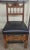 Baroque Style Carved Wood and Leather Seat Side Chair, Circa 1920s For Sale - Image 9 of 9
