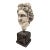 Late 20th Century Attila’s Classical Fragment Head Sculpture on Pedestal - Reproduction For Sale