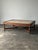 1970s Hand-Laid Stone Mosaic Coffee Table on Vintage Oak Trestle Base For Sale - Image 18 of 18