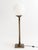 Early 20th Century Early 20th Century Art Deco Bronze Scroll Form Lamp For Sale - Image 5 of 7