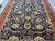 Navy Blue Bijar Persian Style Floral Wool Rug, 8' X 11' For Sale - Image 4 of 14