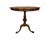 Chippendale Mid Century Chippendale Style Round Pie Crust Accent Table For Sale - Image 3 of 5