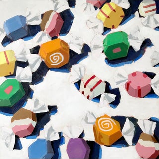 "Taffy No. 15" Contemporary Still Life Acrylic Painting by Nicole Newsted