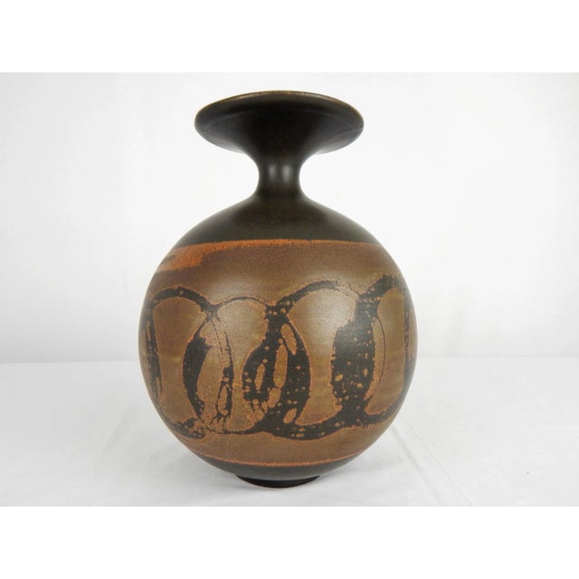 Mid 20th Century Stoneware Vessel by Designs West California For Sale - Image 5 of 9