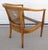 Wood Mid 20th Century American of Martinsville Barrel Back Cane Arm Chair For Sale - Image 7 of 16