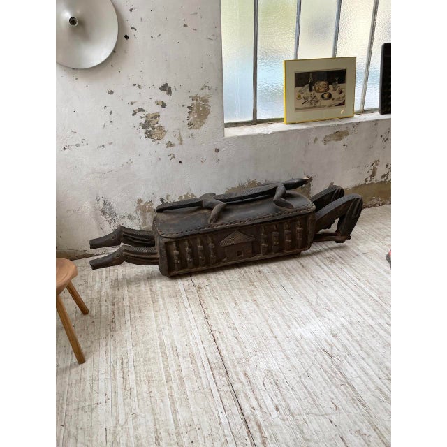 Berber Wooden Chest, 1970s For Sale - Image 4 of 18