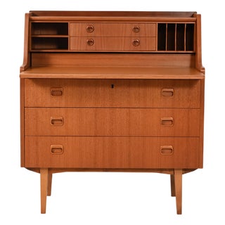 Scandinavian Secretary with Pull-Out Top, 1960s For Sale