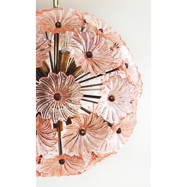 Vintage Italian Sputnik Crystal Chandelier, 1990 For Sale - Image 12 of 14