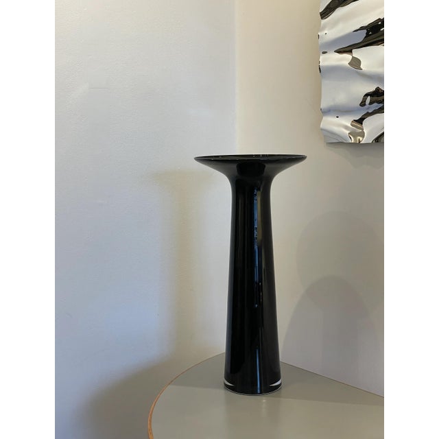 Tall Glass Vase from Ikea, 1970s, in Good conditions. Designed 1970 to 1979 This piece is attributed to the mentioned...