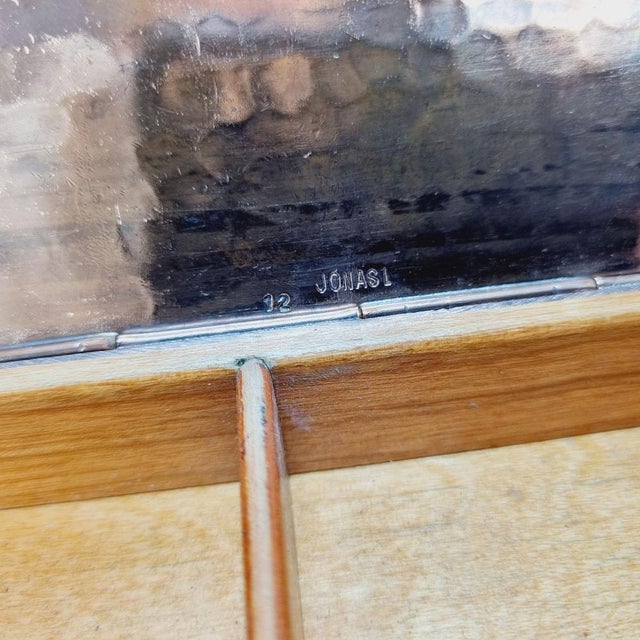 Mid-Century Modern Copper Cigar Box by Ilona Jónás, 1970s For Sale - Image 11 of 12