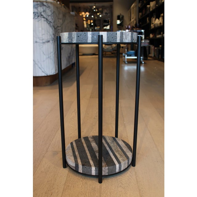 2020s Uttermost Stripe Accent Table For Sale - Image 5 of 6