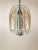 Mid-Century Modern Mid-Century Acrylic & Mono Filament Pendant Lamp with Color Accents, Czech Republic, 1950s For Sale - Image 3 of 11