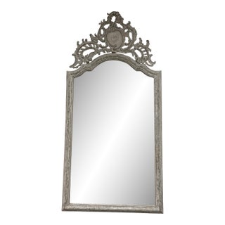 Tara Shaw for Restoration Hardware Maison Grande Louis XIV Floor Mirror For Sale