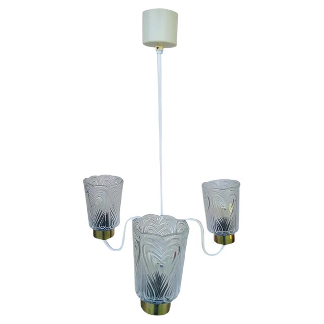 Vintage Type 82 153/2 Chandelier from Elektroinštala For Sale