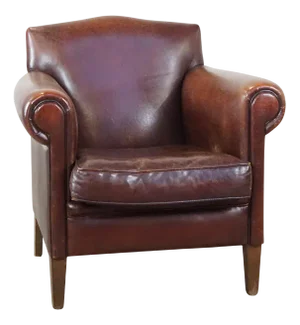 Armchair in Sheep Leather