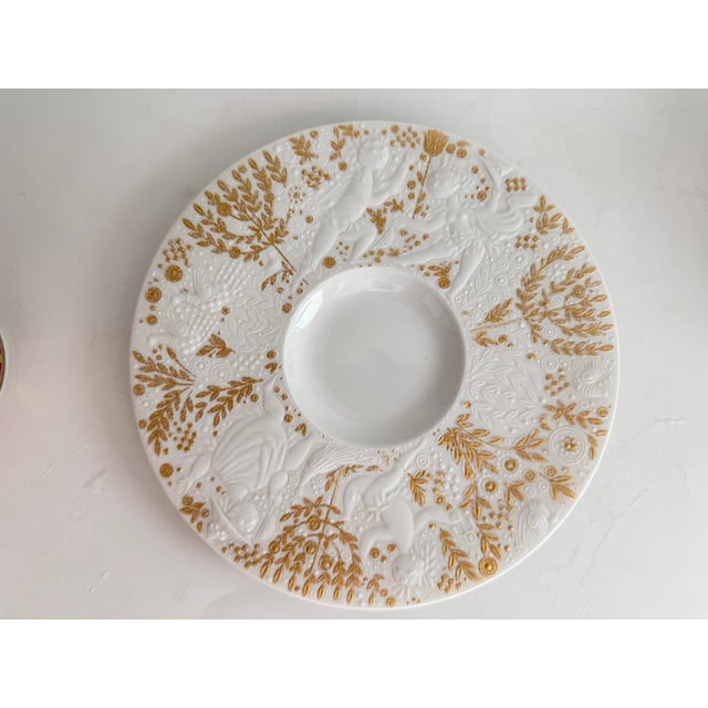 Monostatos Magic Flute Soup Cup with Saucer by Björn Wiinblad for Rosenthal, 1980s, Set of 2 For Sale - Image 6 of 7